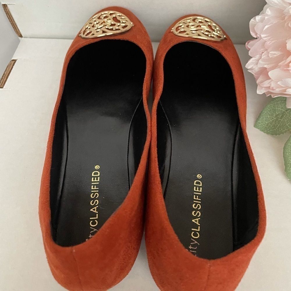 SOFT SUEDE LIKE COPPER FLATS‎ - Picture 5 of 7